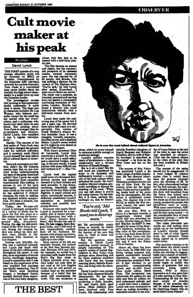 The Observer - October 21, 1990