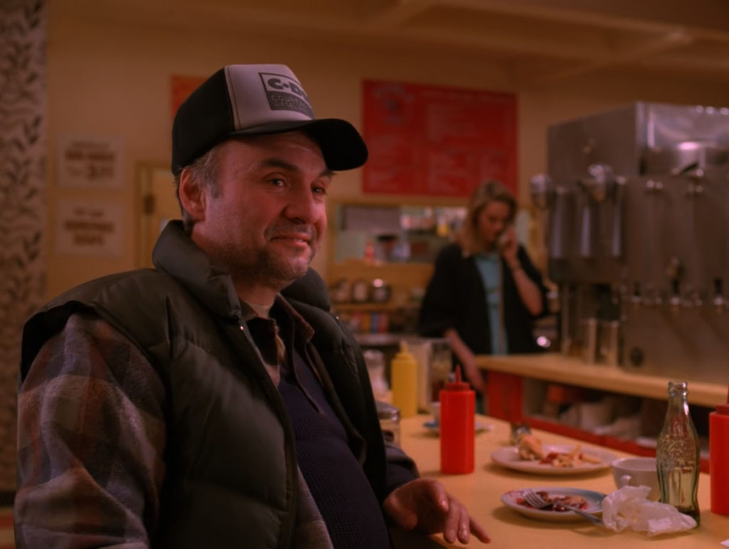 Windom Earle at the Double R Diner