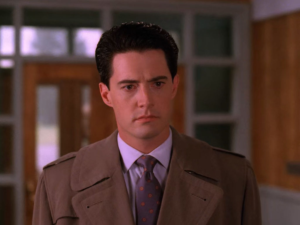 Special Agent Dale Cooper at the Twin Peaks Sheriff's Department
