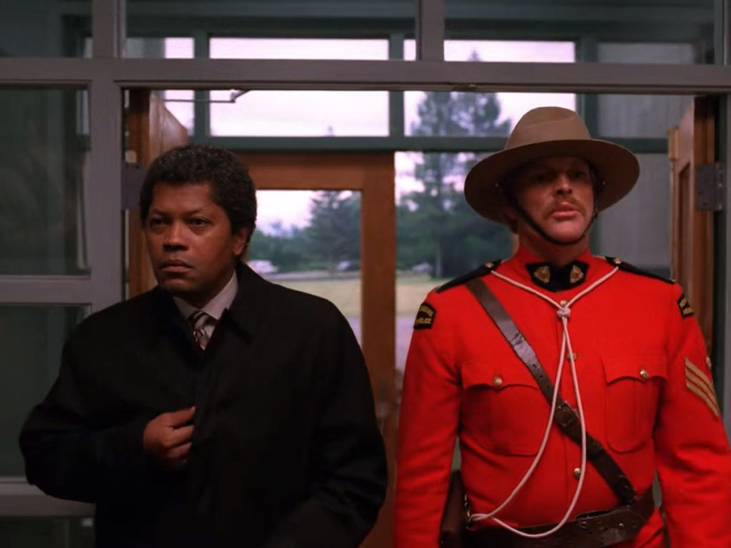 Agent Hardy and Canadian Mountie