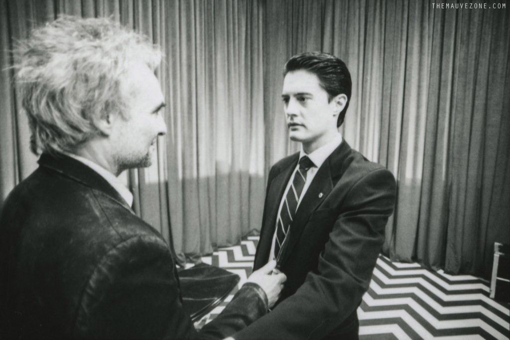 The Mauve Zone - Kenneth Welsh and Kyle MacLachlan by Richard Beymer