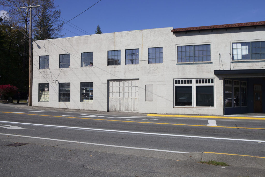 Sunset Garage Building in October 2019