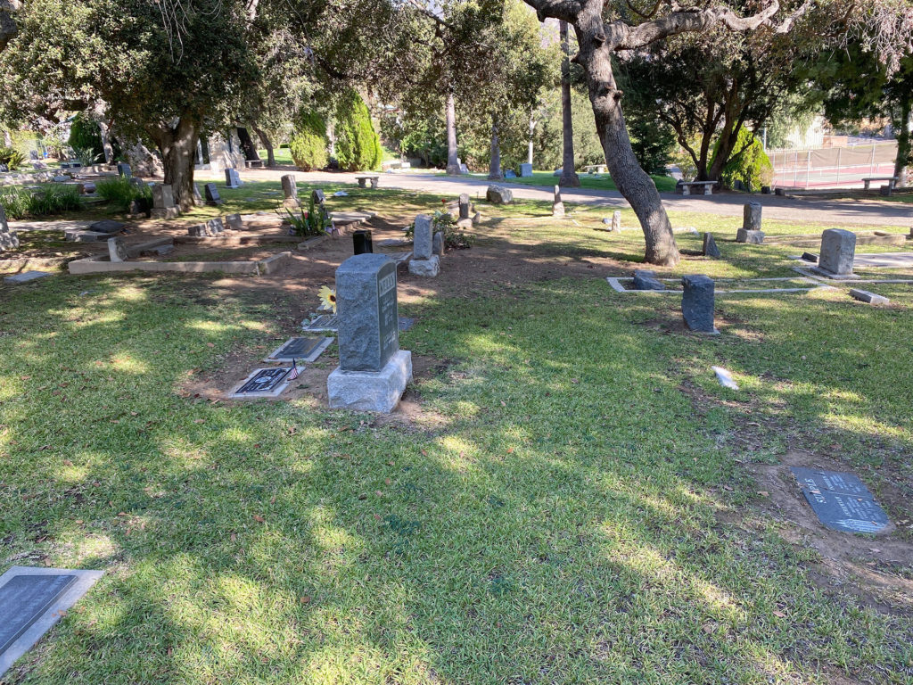 Twin Peaks Film Location - Sierra Madre Pioneer Cemetery