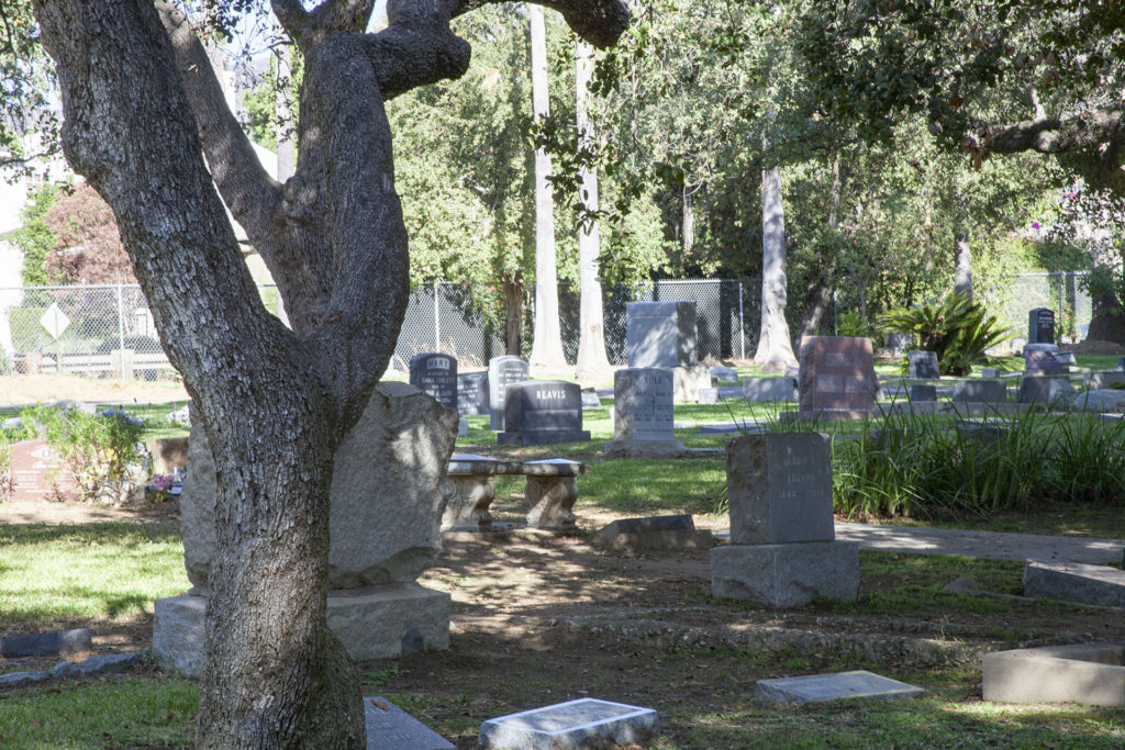 Twin Peaks Film Location - Sierra Madre Pioneer Cemetery