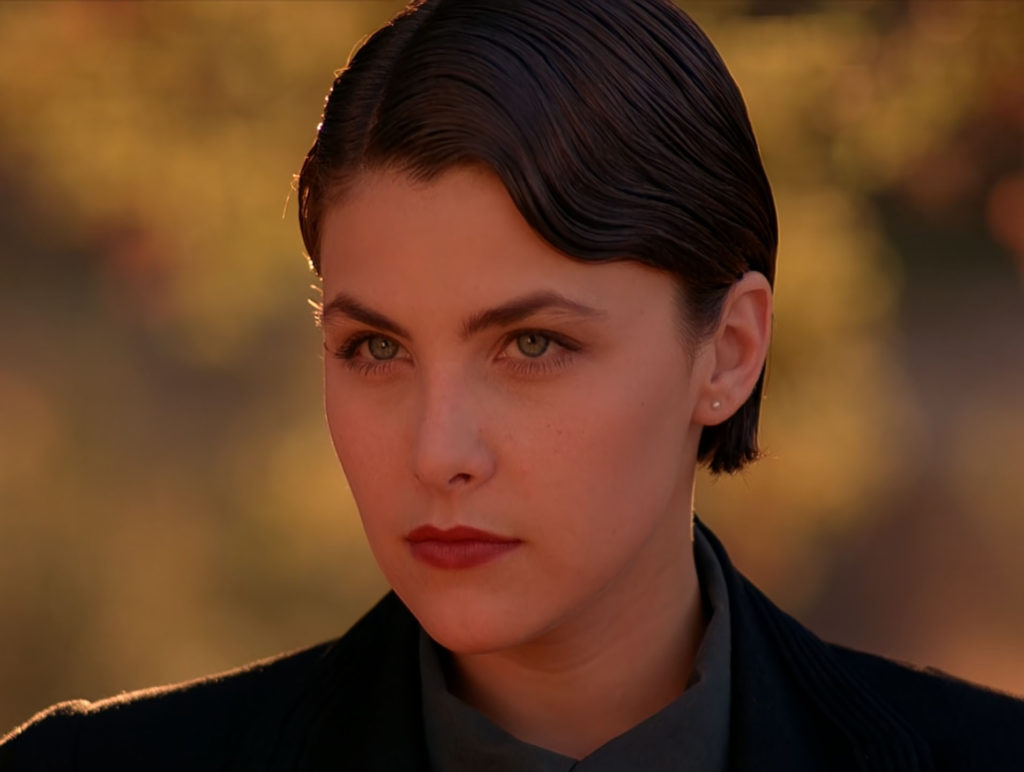 Audrey Horne at Laura Palmer's funeral