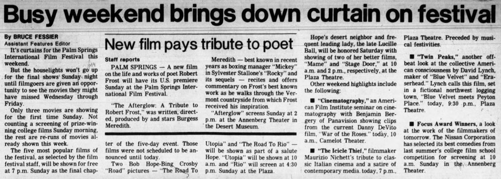 The Desert Sun, January 12, 1990