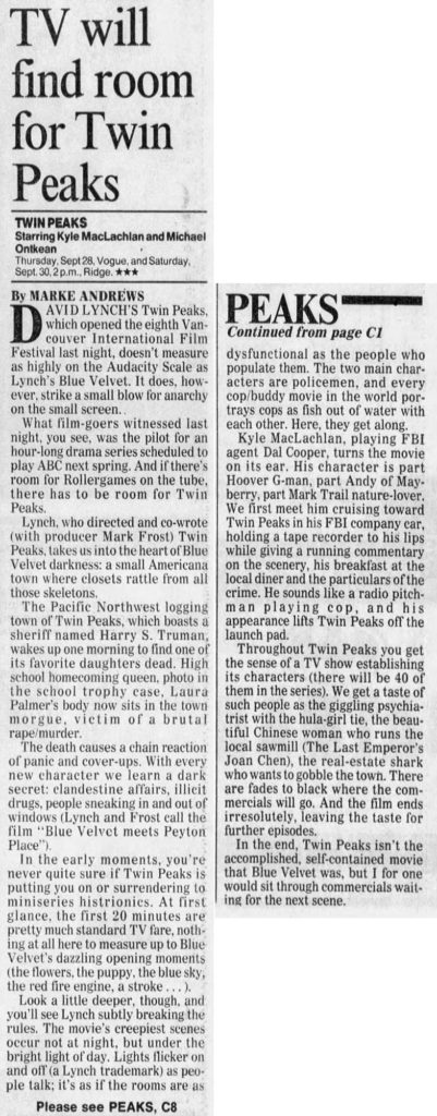 The Vancouver Sun - September 29, 1989
