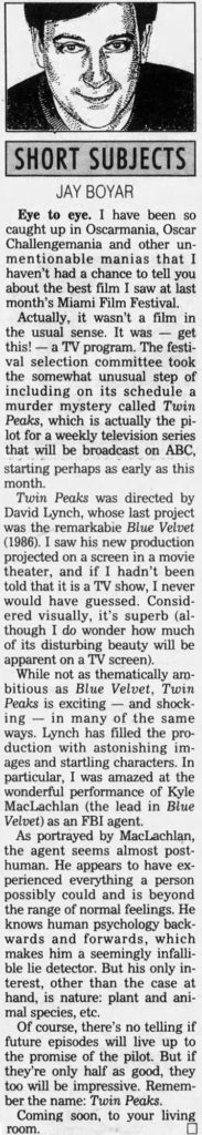 Orlando Sentinel - March 2, 1990