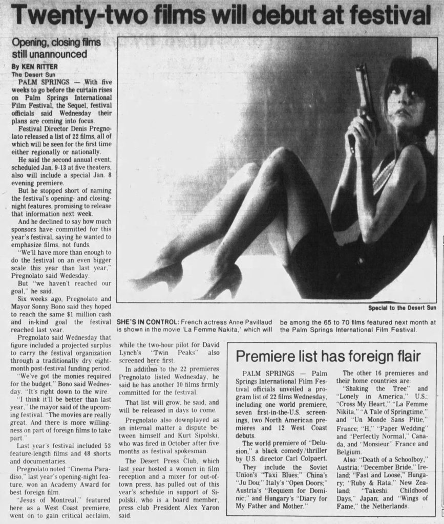 The Desert Sun - December 6, 1990