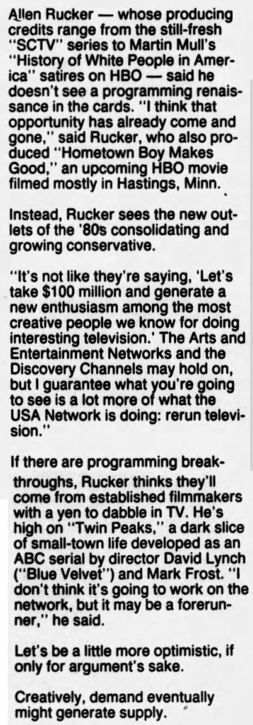 Star Tribune - January 7, 1990